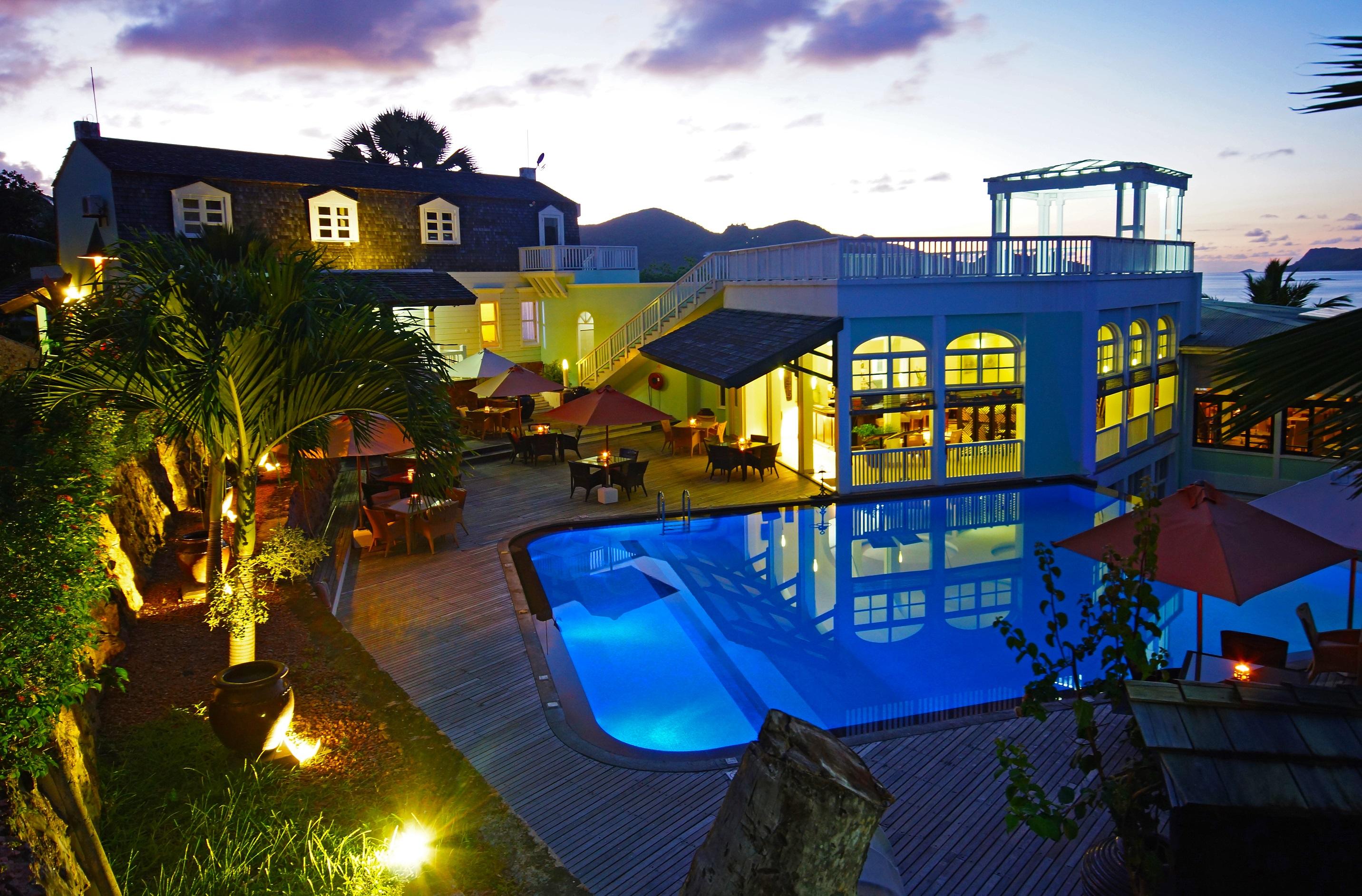 Anse la blague Hotel L'Archipel מראה חיצוני תמונה